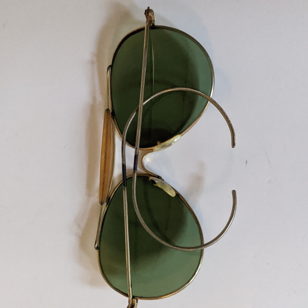 Vintage Aviator Glasses, 1940s - Picture 6 of 9